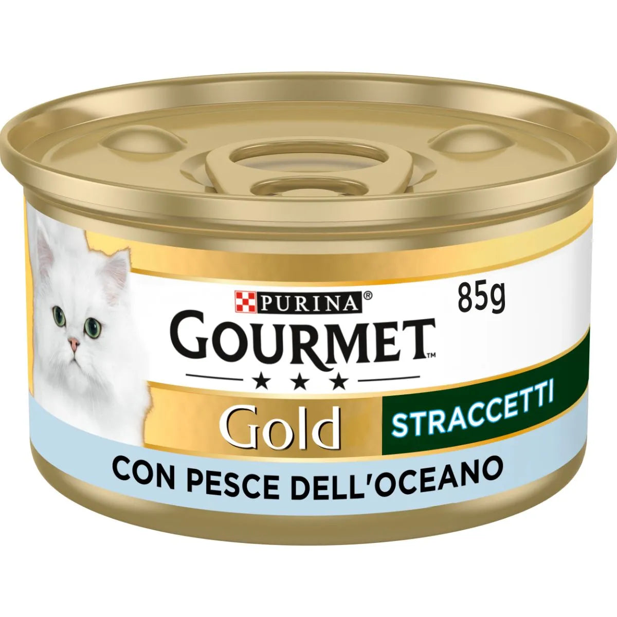 Gourmet Gold Straccetti con Pesce dell'Oceano - 85gr Gourmet Gold Straccetti con Pesce dell'Oceano - 85gr